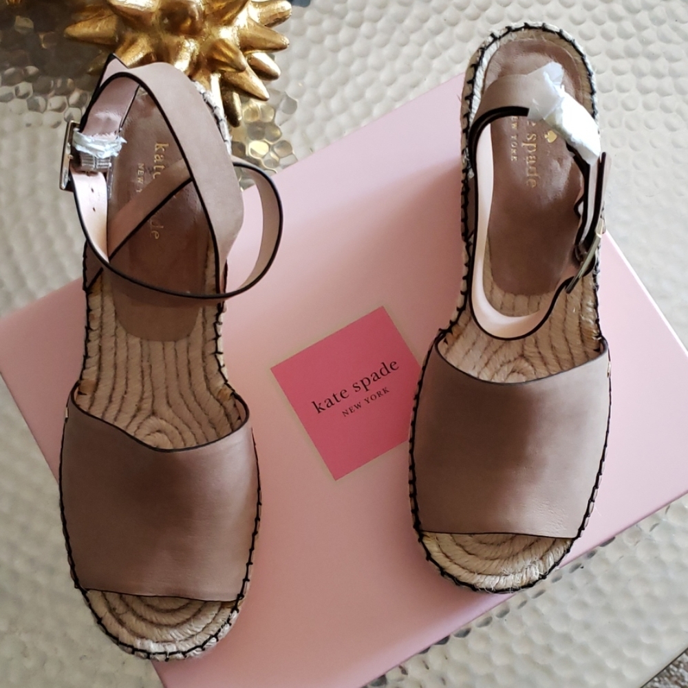 Kate Spade wedge sandal size 10